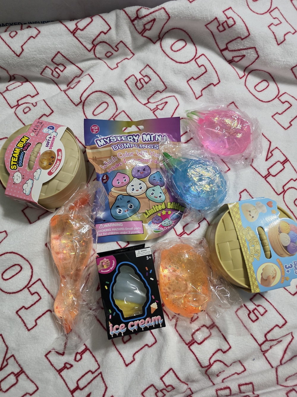 Viral Mystery Mini Dumplings & Squishy Set